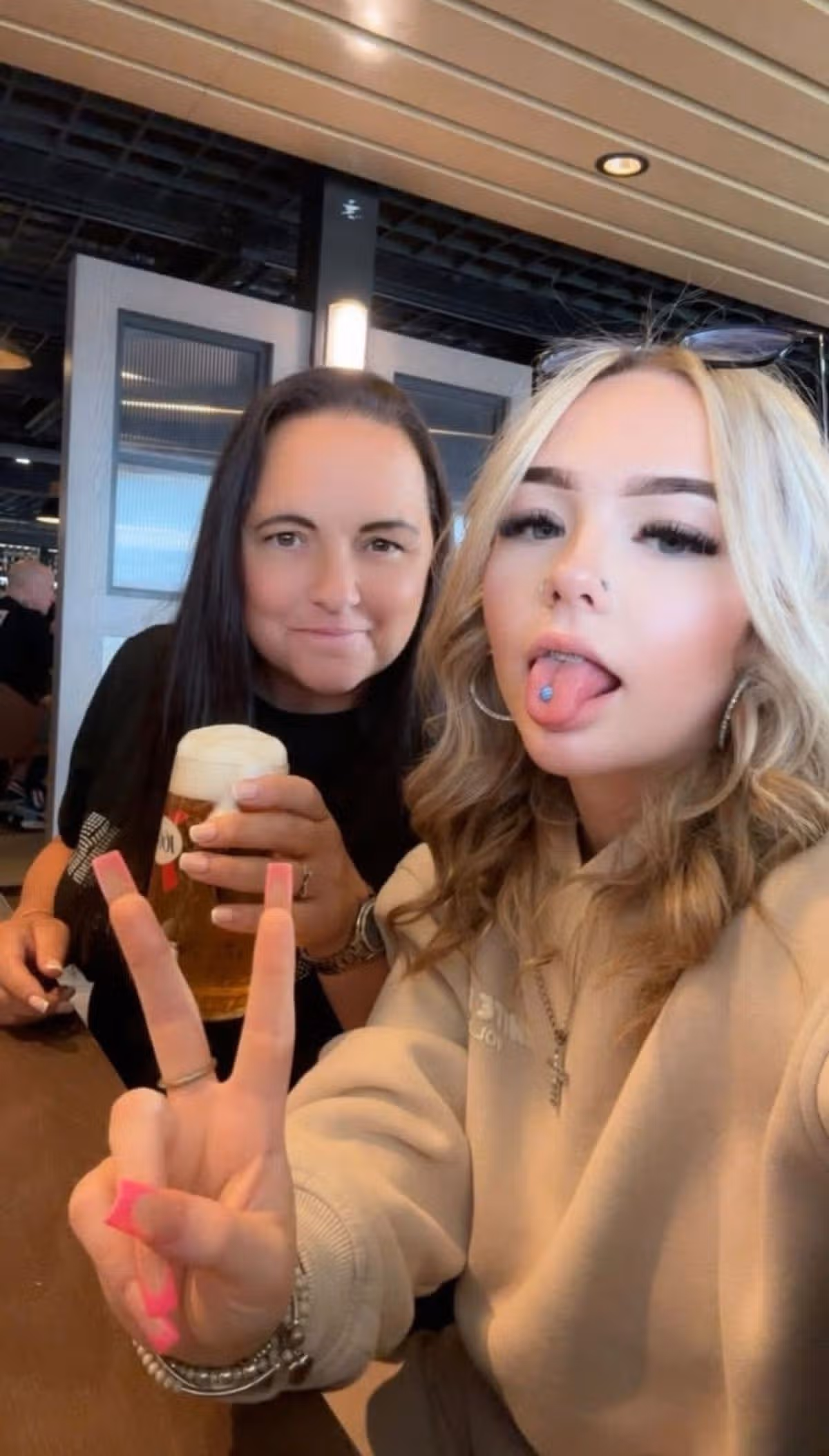 Summer and her mum Mandy