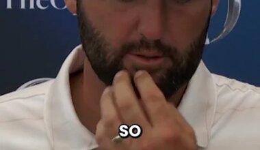 Scottie Scheffler did not want to find his golf ball on the 17th hole at Royal Birkdale! - YouTube