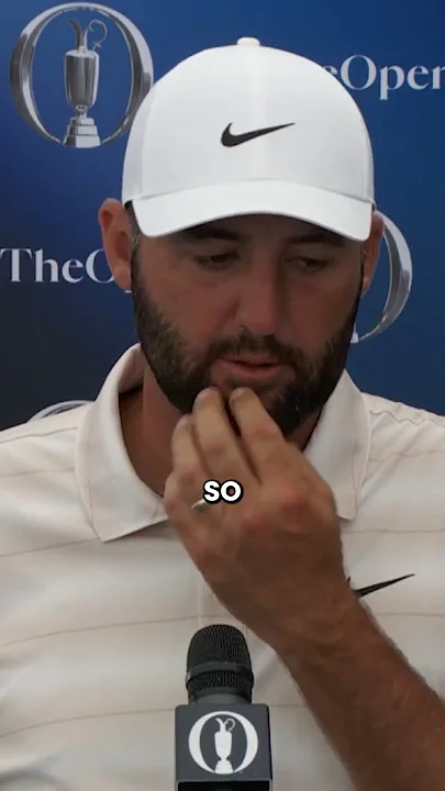 Scottie Scheffler did not want to find his golf ball on the 17th hole at Royal Birkdale! - YouTube