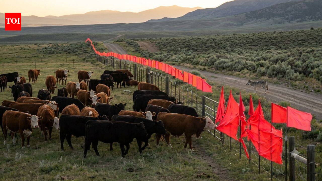 In 2003, scientists discovered wolves refused to cross a simple line of fluttering flags; today it helps protect cattle without killing predators |