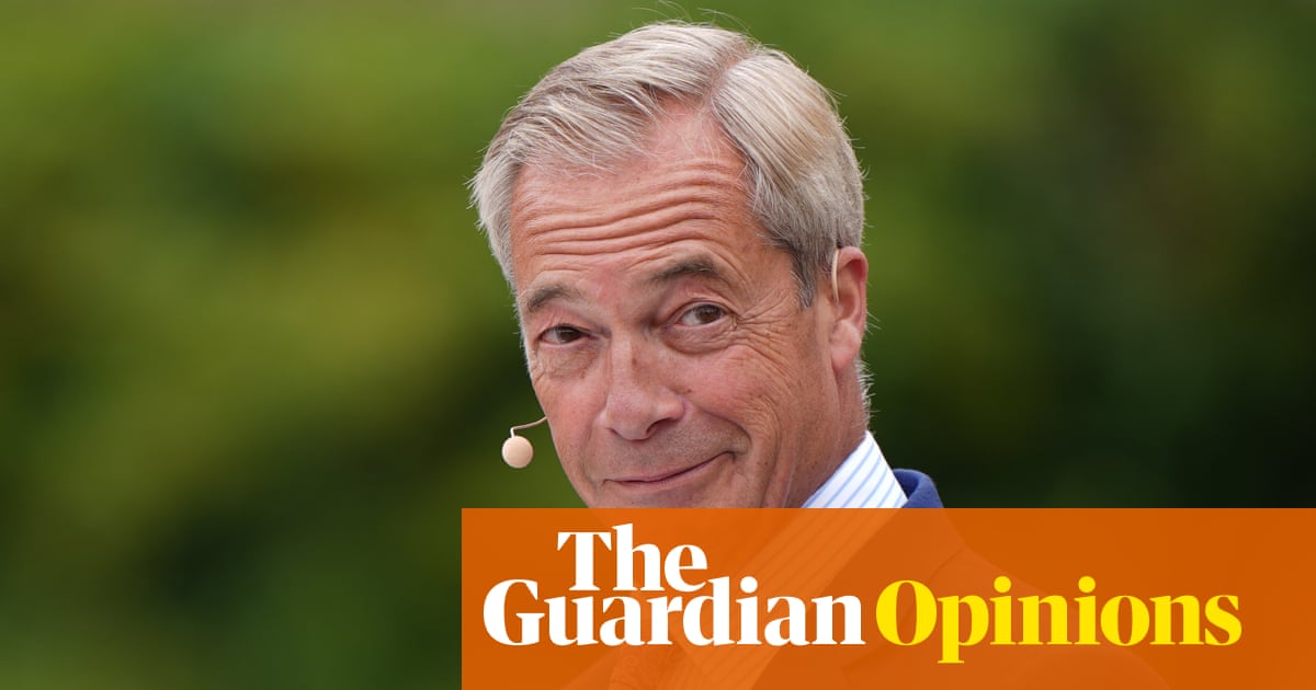 Big, brave Nige appears in public again with aimless speech to a few mega-fans | John Crace