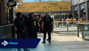 Armed police respond to incident at Glasgow's St Enoch Centre