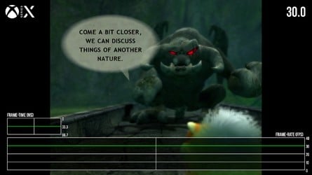 Conker runs in a correct 4:3 aspect ratio on PC, unlike on Series X. 