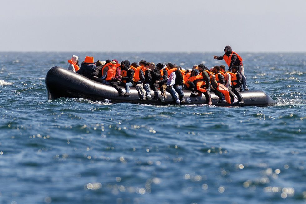 Small boat migrants
