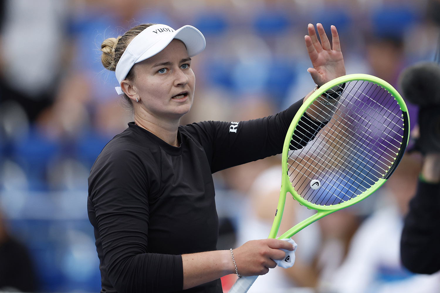 Krejcikova outfoxes wild card Havlickova in Prague for seventh straight win