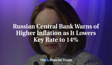 Russian Central Bank Warns of Higher Inflation as It Lowers Key Rate to 14%