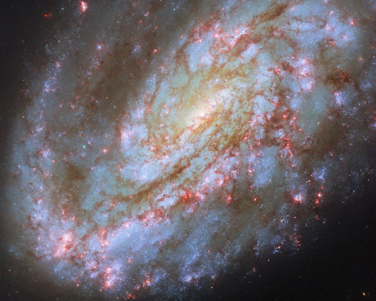 Hubble Spies One-Sided Spiral - NASA Science