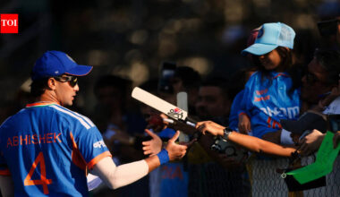 Abhishek Sharma scripts history, enters Indian cricket's record books | Cricket News