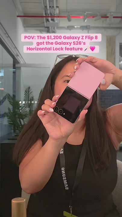 The Galaxy Z Flip 8 Has The Galaxy S26’s Horizontal Lock Feature - YouTube