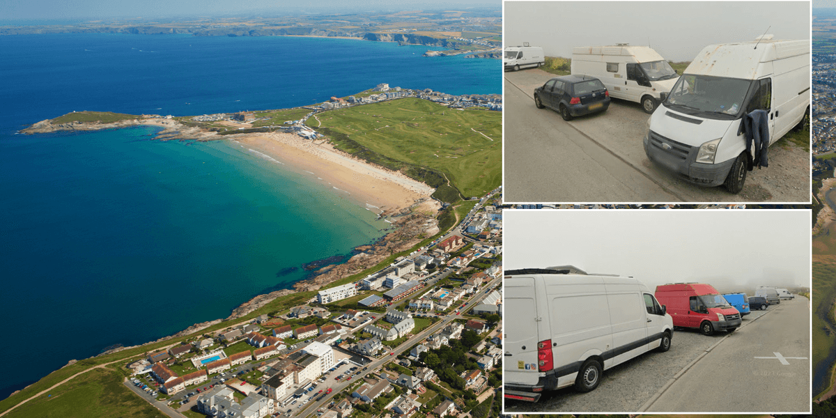 Cornwall news: Nomadic 'van-lifers' clash with residents as scenic British coastline with stunning homes overrun