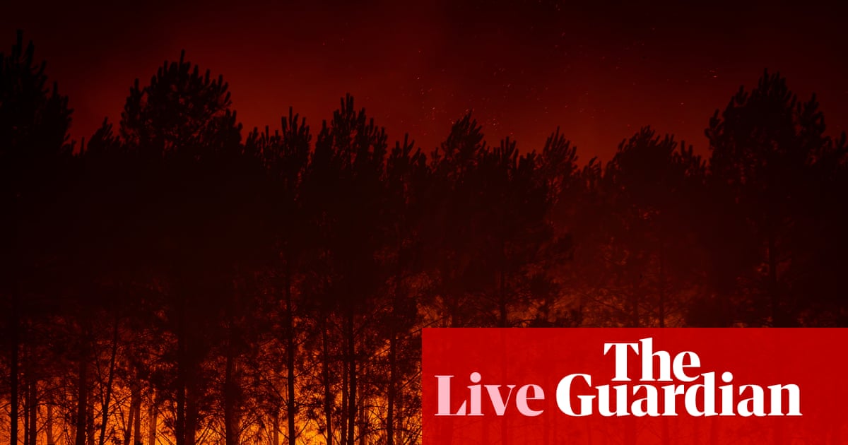 Europe live: French firefighters warn it could take ‘weeks or months’ to extinguish wildfires | World news