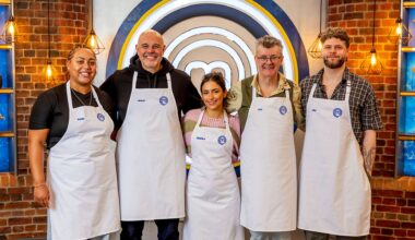 Celebrity MasterChef 2026 - Meet the celebrities cooking in week one