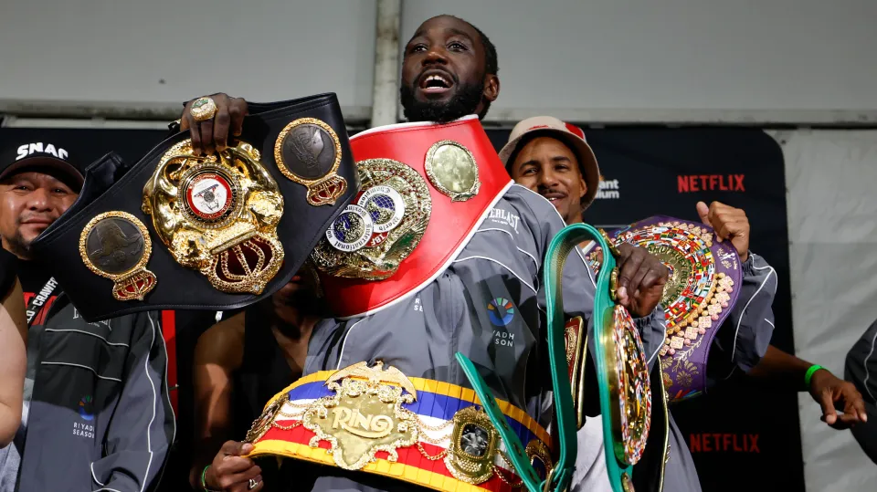 Terence Crawford after beating Canelo Alvarez in September