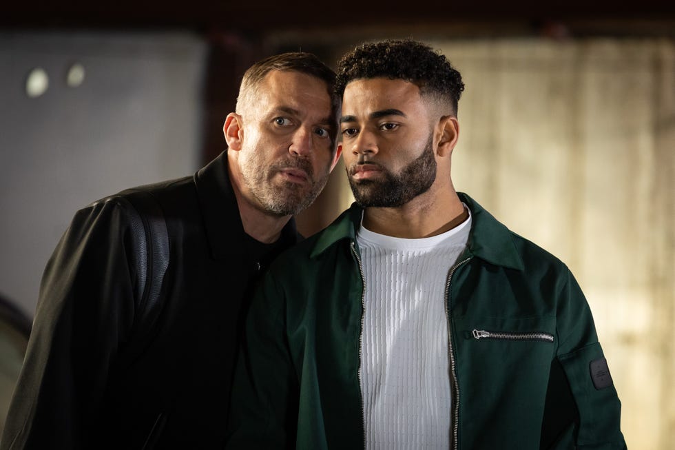Warren Fox and Prince McQueen in Hollyoaks warren fox and prince mcqueen in hollyoaks
