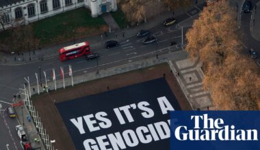 Led By Donkeys wins compensation over seizure of Gaza protest banner | Led By Donkeys