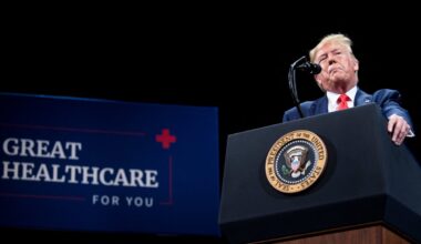 Newsom trolls Trump over his decade-long promise of a new healthcare plan