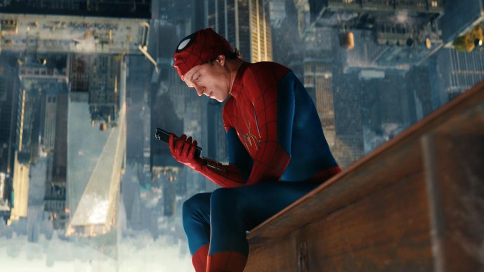 Tom Holland in "Spider-Man: Brand New Day."