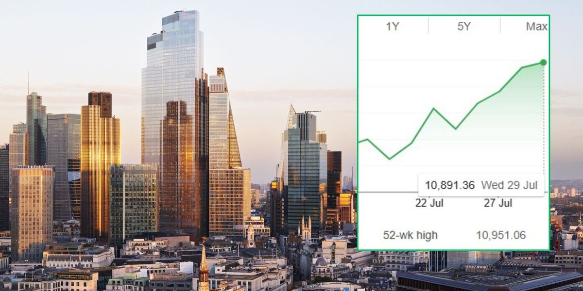 Economy alert: Ftse 100 skyrockets to ALL-TIME HIGH before retreating amid AI stock sell-off