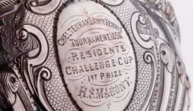 Edinburgh-born Tennis pioneer's trophy sold