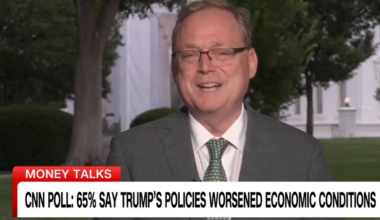 Trump’s top financial guru says economy ‘looks amazing’ – despite countless polls saying Americans are worried