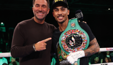 Eddie Hearn announces stacked four-fight schedule including Ben Whittaker and world title fight