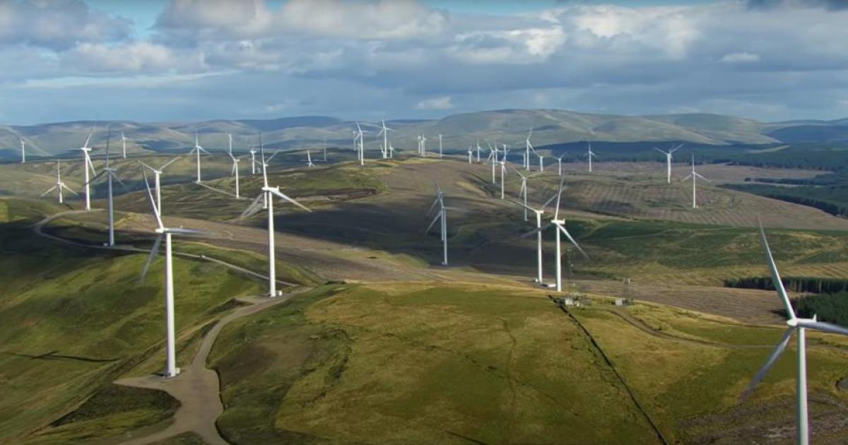Whitelee Wind Farm on Eaglesham Moor will be flattened