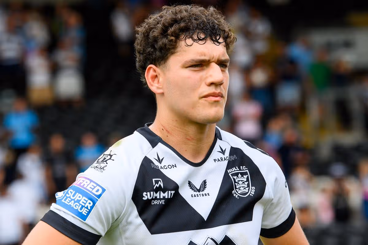 Hull FC winger Lewis Martin.