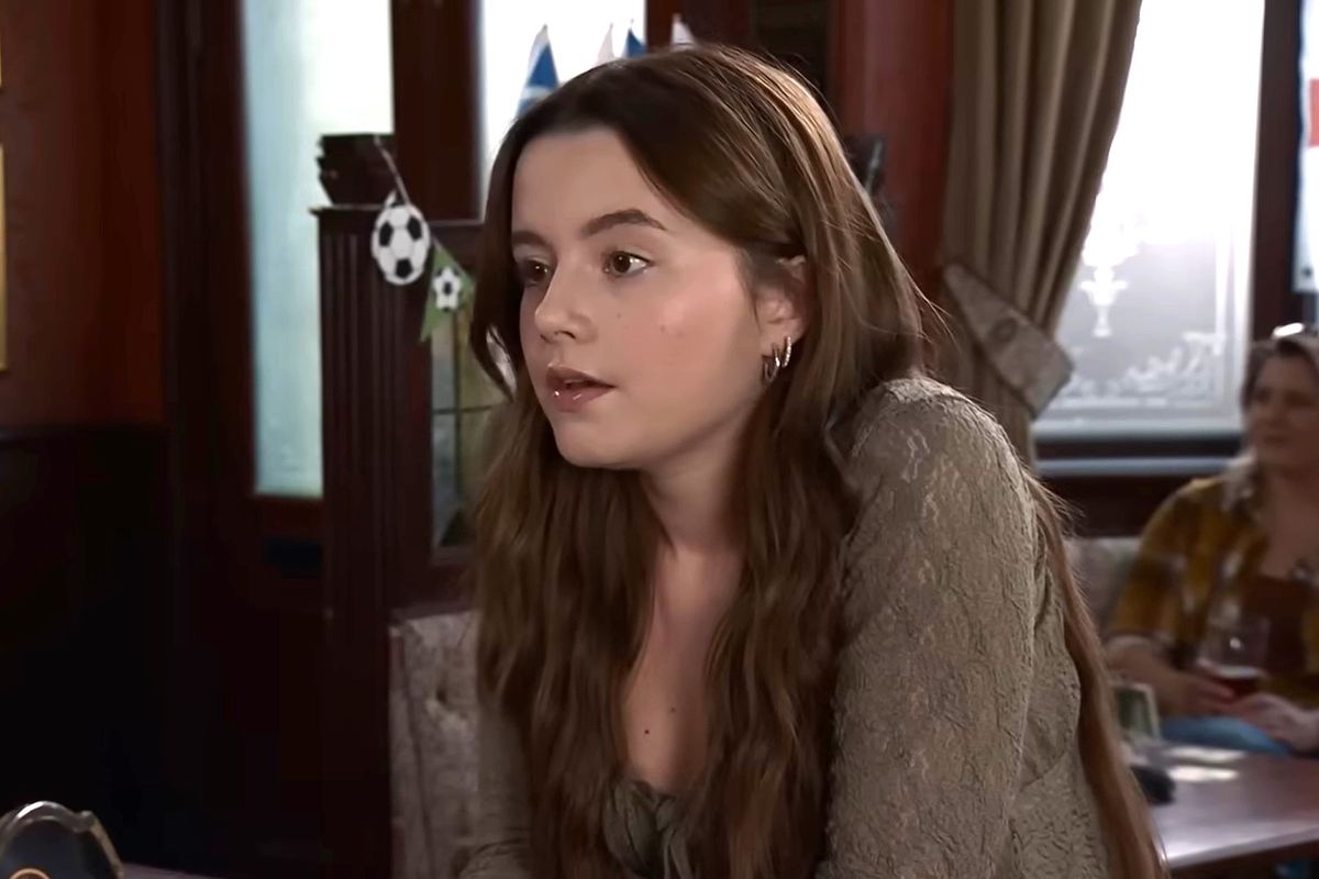 Sydney Martin playing Betsy Swain in Coronation Street