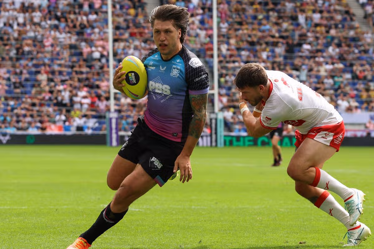 Hull FC winger Tom Briscoe. 