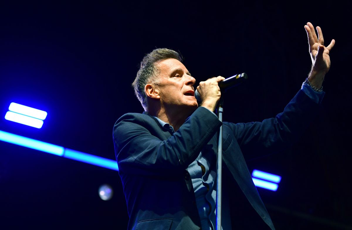 On The Waterfront concert as Deacon Blue perform at the Pier Head, Liverpool