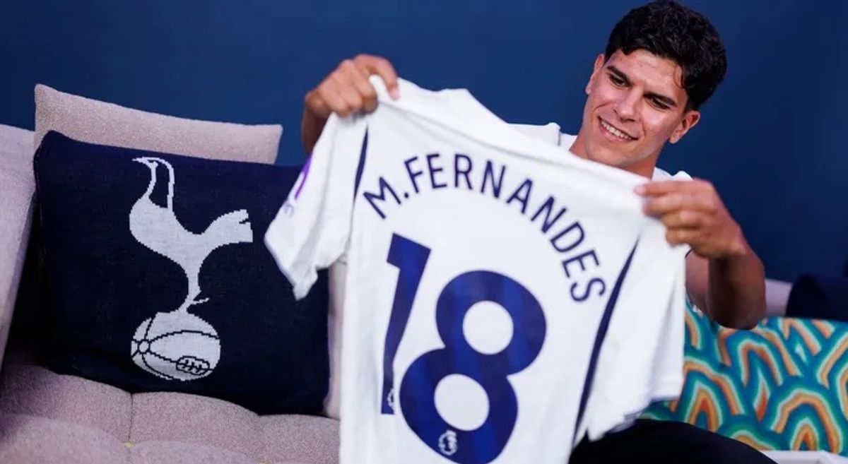 Mateus Fernandes was sold on his transfer to Tottenham by Roberto De Zerbi's big plans for the club