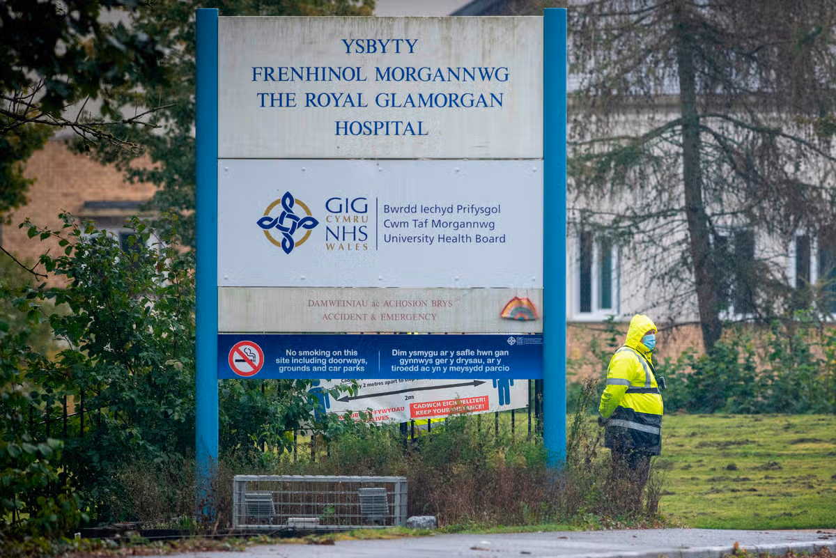 The inspection was carried out at the Royal Glamorgan Hospital