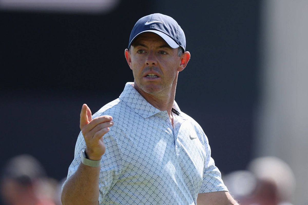 Rory McIlroy at the Scottish Open