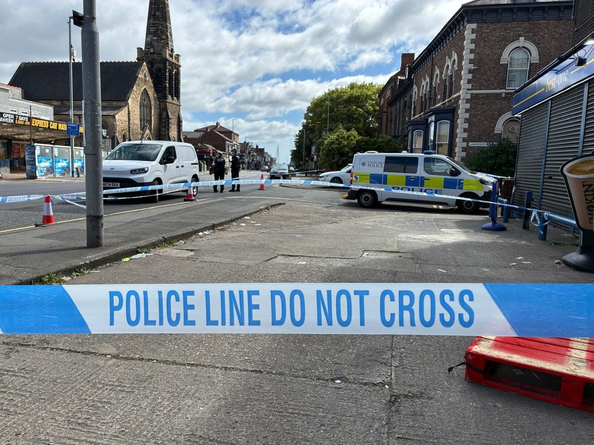 Police in Yarm Lane, Stockton