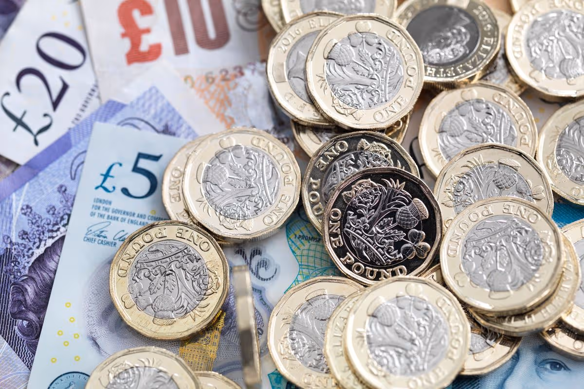 UK coins and notes