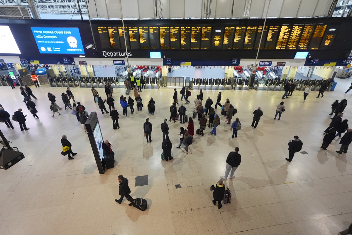 London commuter rail services disrupted after person hit by train - live - London Evening Standard