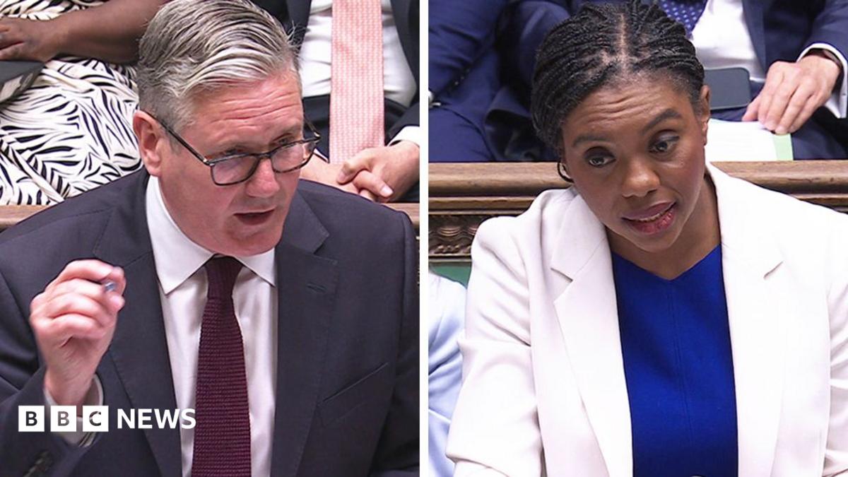 Badenoch accuses Starmer of leaving defence spending 'mess' for Burnham as they clash at PMQs - live updates