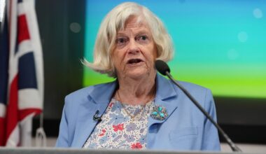 Man, 26, arrested on suspicion of murder after former MP Ann Widdecombe found dead