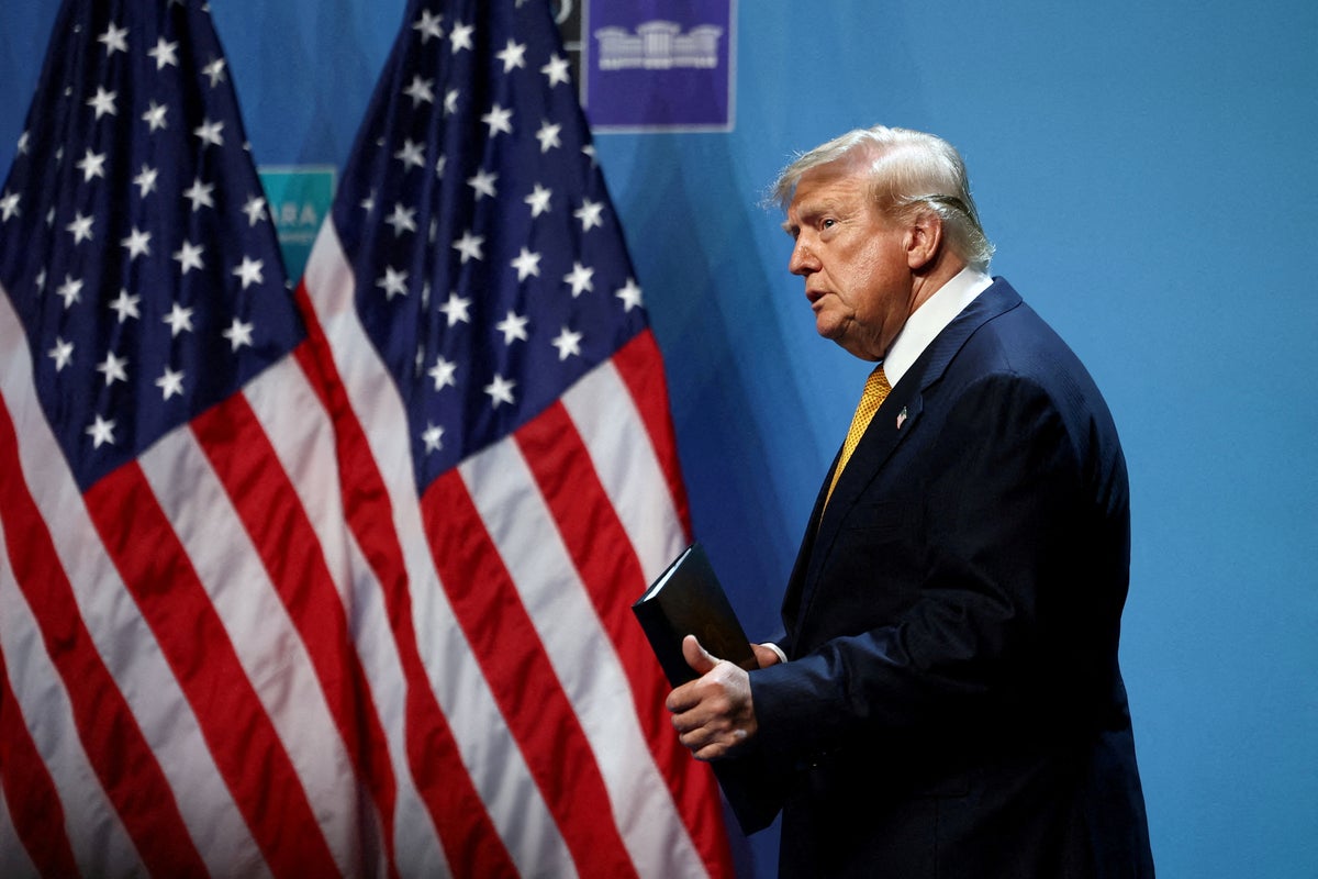 Trump news live: White House slams network ‘cowards’ for not broadcasting president’s election speech