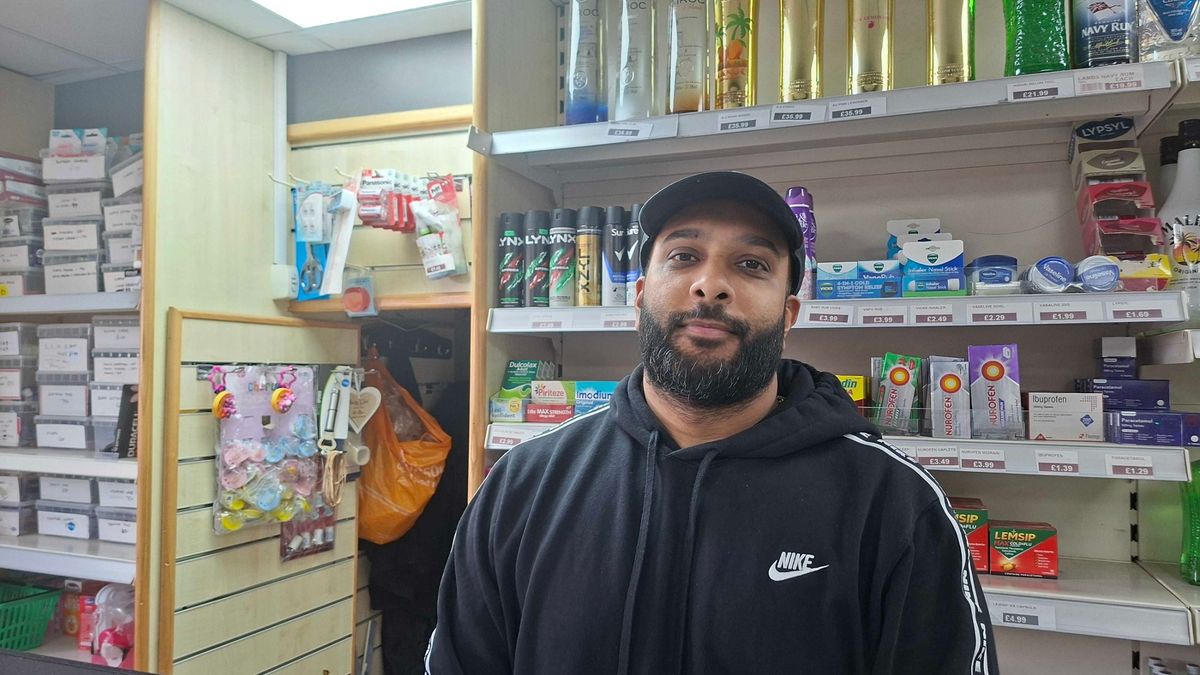 Belle Isle North shopkeeper Raj Patel