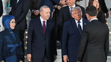 World leaders gather in Turkey for NATO summit - watch live