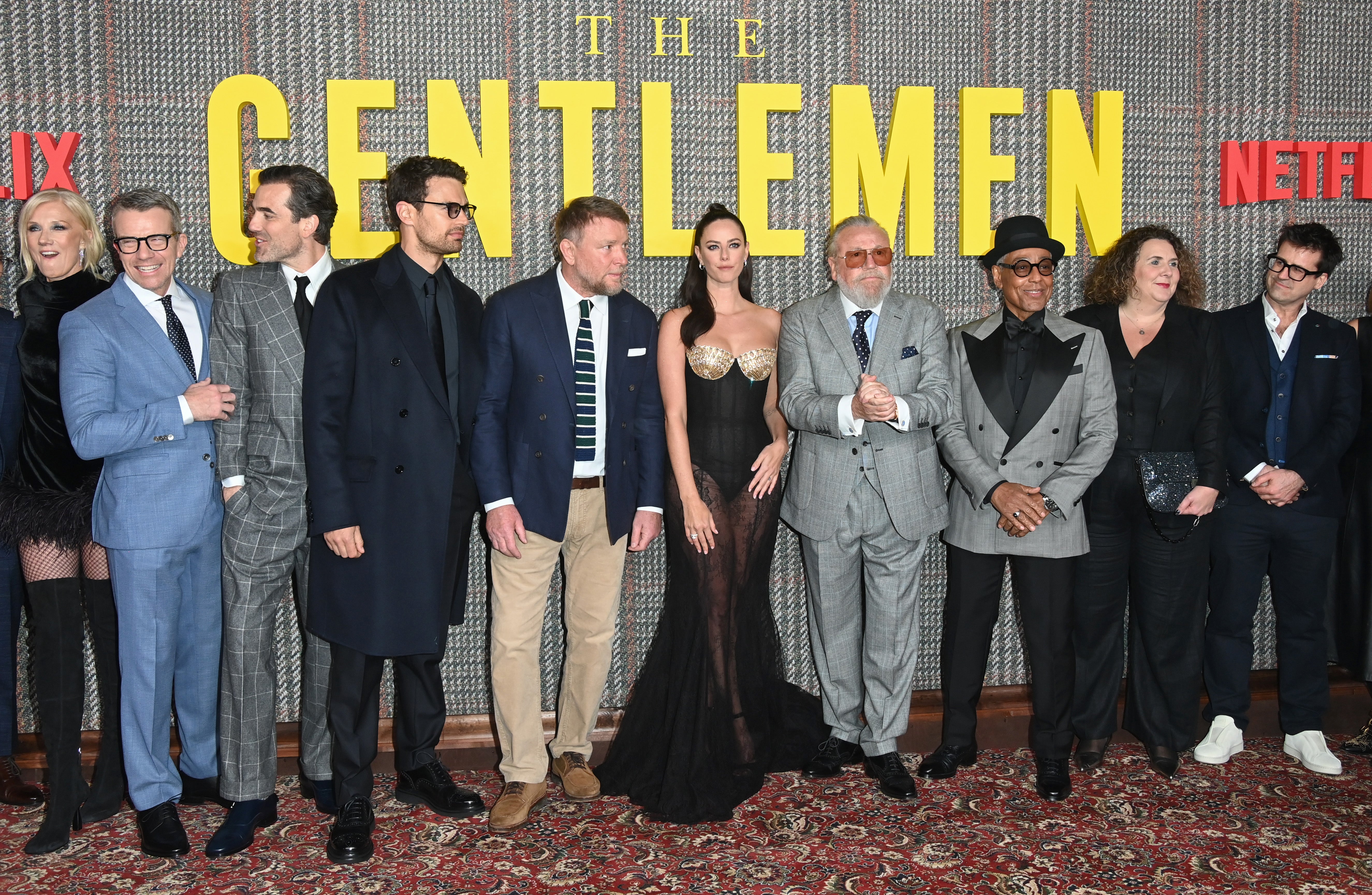 The TV cast of ‘The Gentlemen’