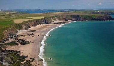 Marloes Sands is named one of the UK's finest beaches