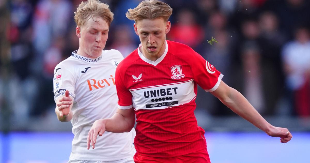 Middlesbrough's Fin Munroe set for summer loan move