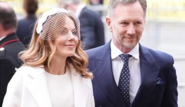 Geri Halliwell and Christian Horner claim victory