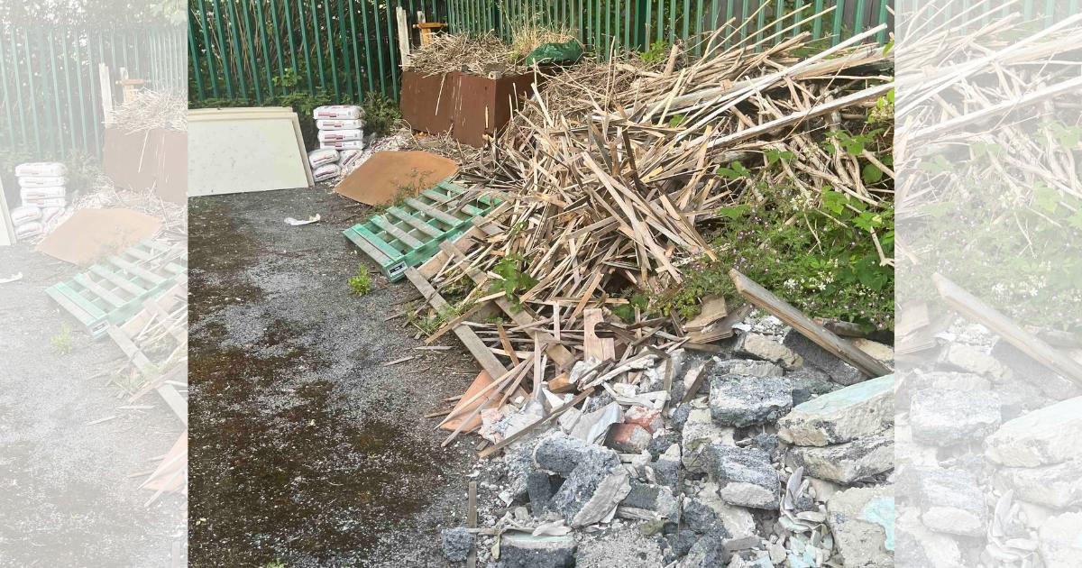 Residents share anger at ongoing fly-tipping issue on their street