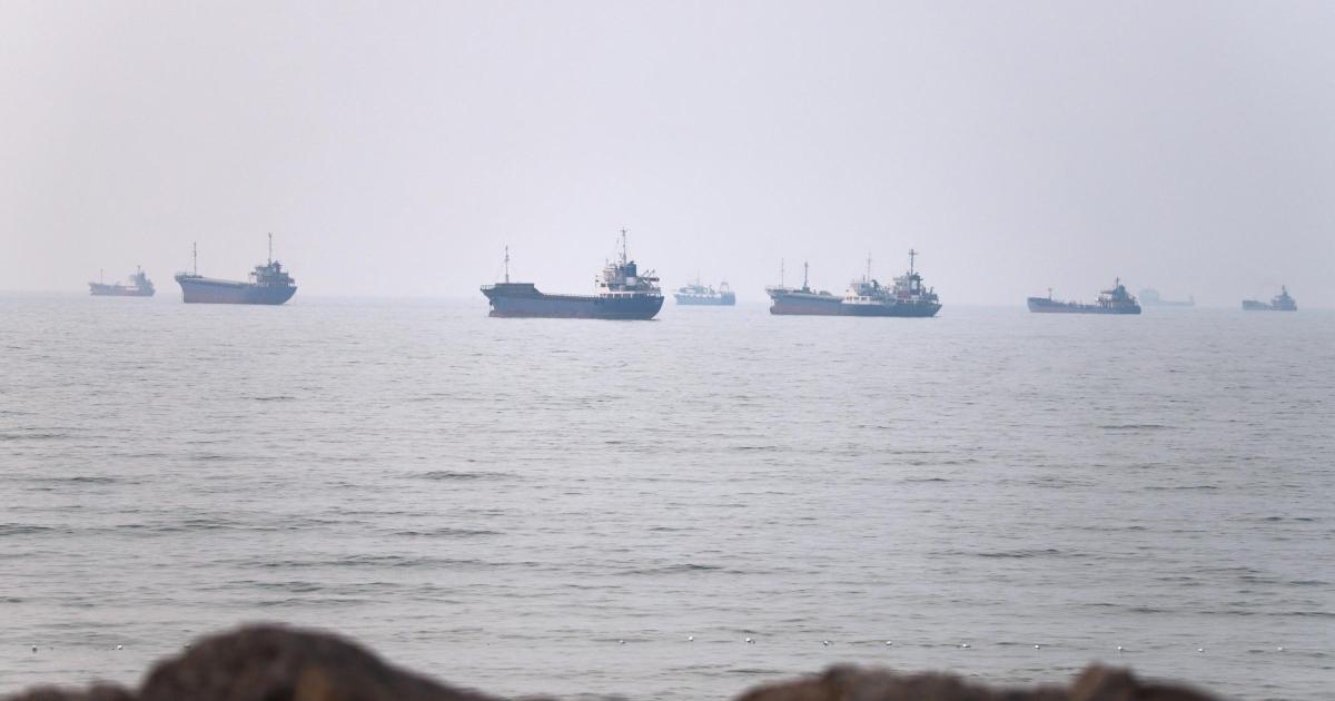 Ship on fire in Strait of Hormuz according to British military