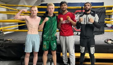 Bradford boxing quartet hail Solid Impact for helping them
