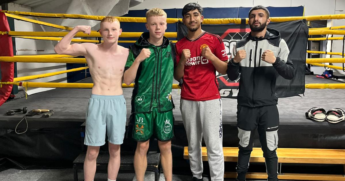 Bradford boxing quartet hail Solid Impact for helping them