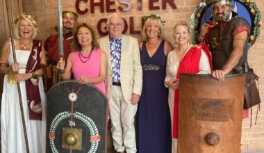 Chester Golf Club Roman celebration for 125-year anniversary
